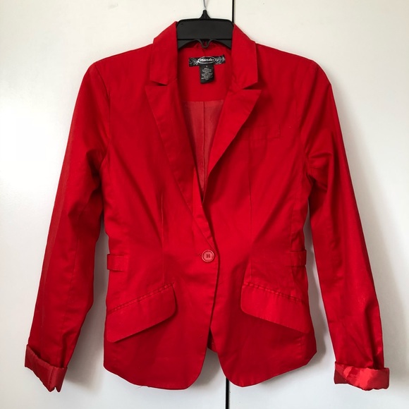 mandee Jackets & Blazers - 🎉SALE🎉Scarlet Red Blazer S❤️